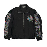 Mixed Emotion 'ME' Rhinestone Nylon Jacket