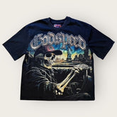 Godspeed "Sightseeing" Black Wash T-Shirt