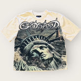 Godspeed "Sunken Liberty 2" Bone T-Shirt