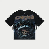 Godspeed "Space Traveler " Black Wash Tee