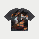 Godspeed "F1 Finishline" Grey Wash Tee