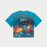 Godspeed Natural Disaster Panther Blue Tee