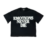 Mixed Emotion "Black ‘End’ Rhinestone Tee