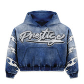 Prestige Blue Flames Hoodie