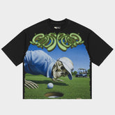 Godspeed Green Reaper T-Shirt Black Wash