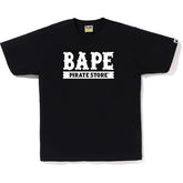 BAPE Crossbone Pirate College Tee Black