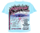 Hellstar "Neuron Tour" Light Blue Tee