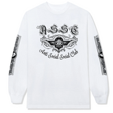 Anti Social Social Club "Feast or Famine" White Long Sleeve