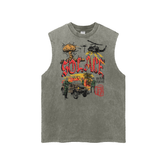 Solace Warzone Grey Sleeveless Tee