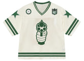 Bravest Studios Cream 911 Football Jersey