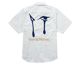 Supreme AOI Eyes S/S Work Shirt White