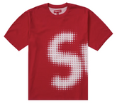 Supreme Halftone S/S Top Red