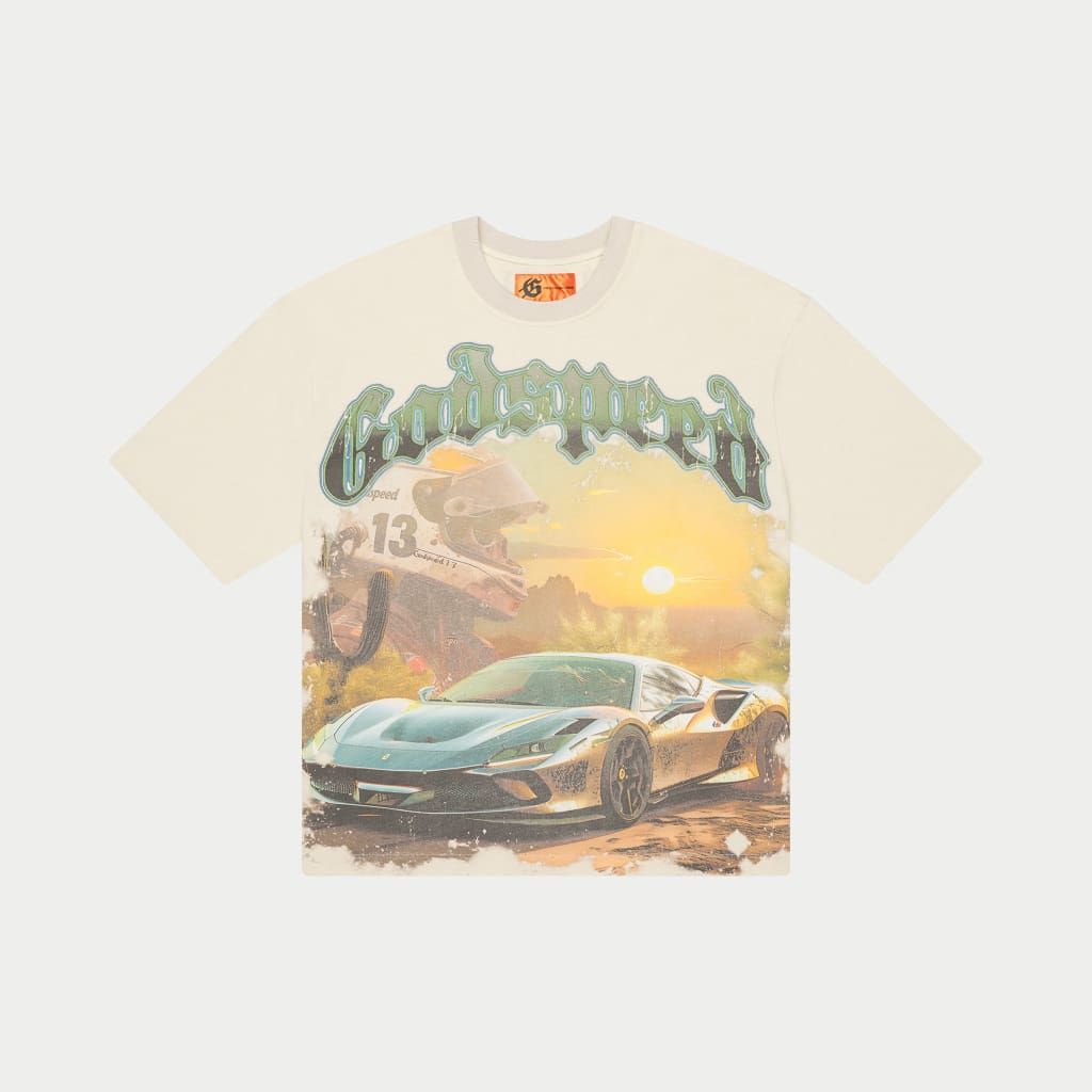 GODSPEED Sunset Drift Bone Tee Timeless Sneaker Boutique GODSPEED Sunset Drift Bone Tee Timeless Sneaker Boutique