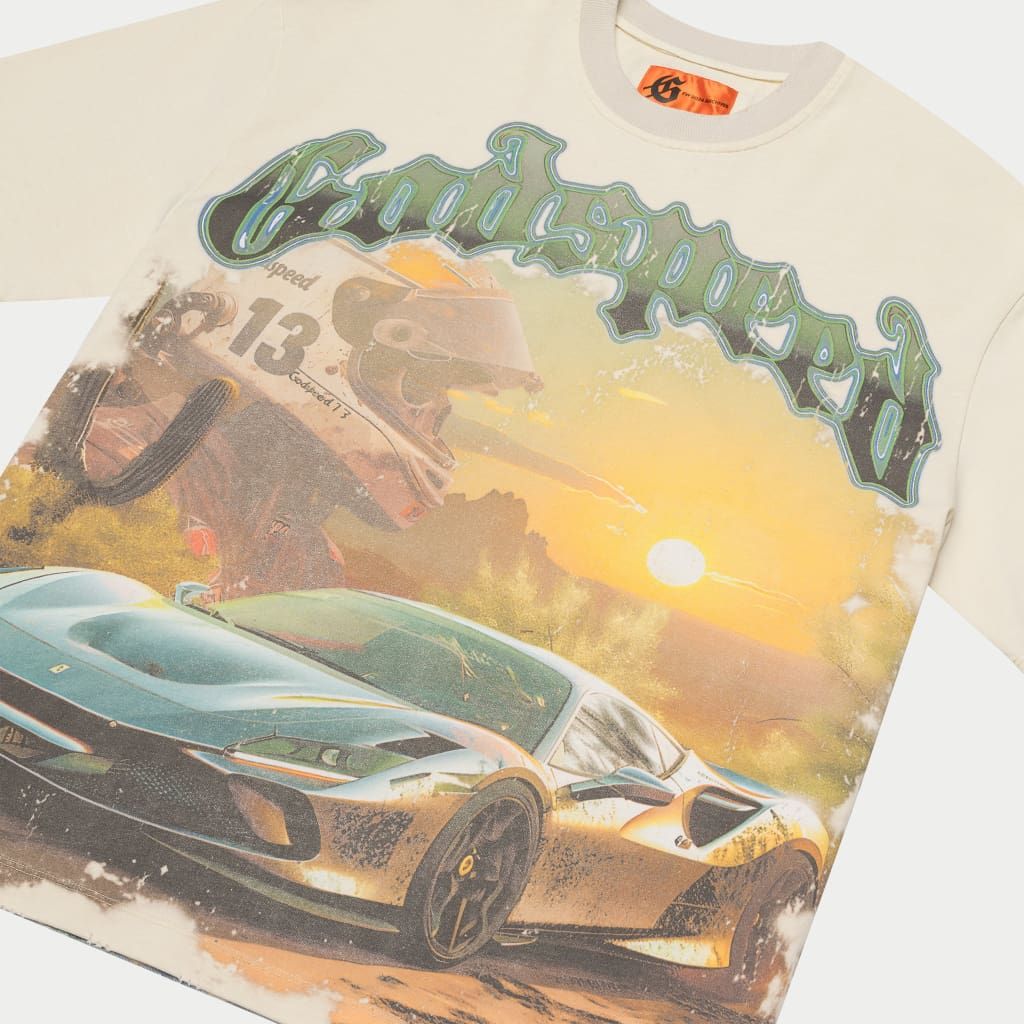 GODSPEED Sunset Drift Bone Tee