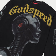 Godspeed Alexa Long Sleeve Shirt (Black wash)