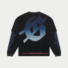 Godspeed Endzone Dual Long Sleeve (Black Wash)