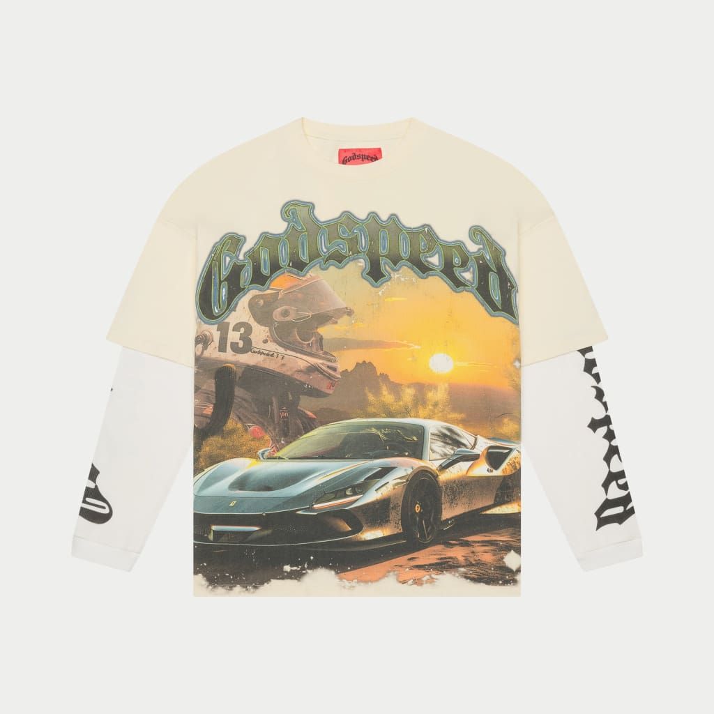 Godspeed Sunset Drift Layered Long Sleeve T-Shirt