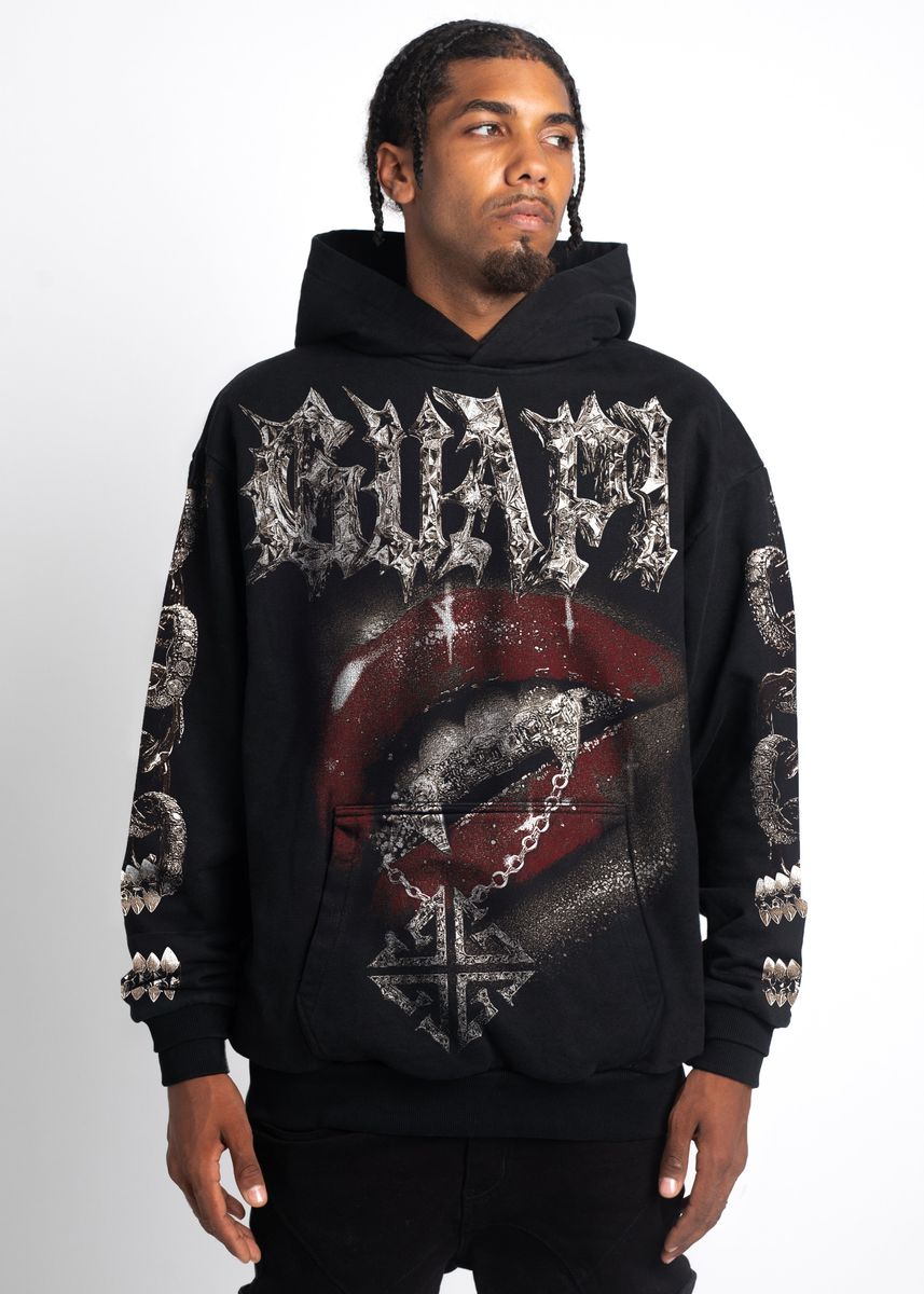 Guapi Black Chained Hoodie