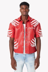 Guapi Blood Hell Dragger Leather Shirt