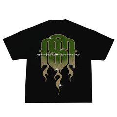 Maison Saiko Comic Book Nine Black Tee