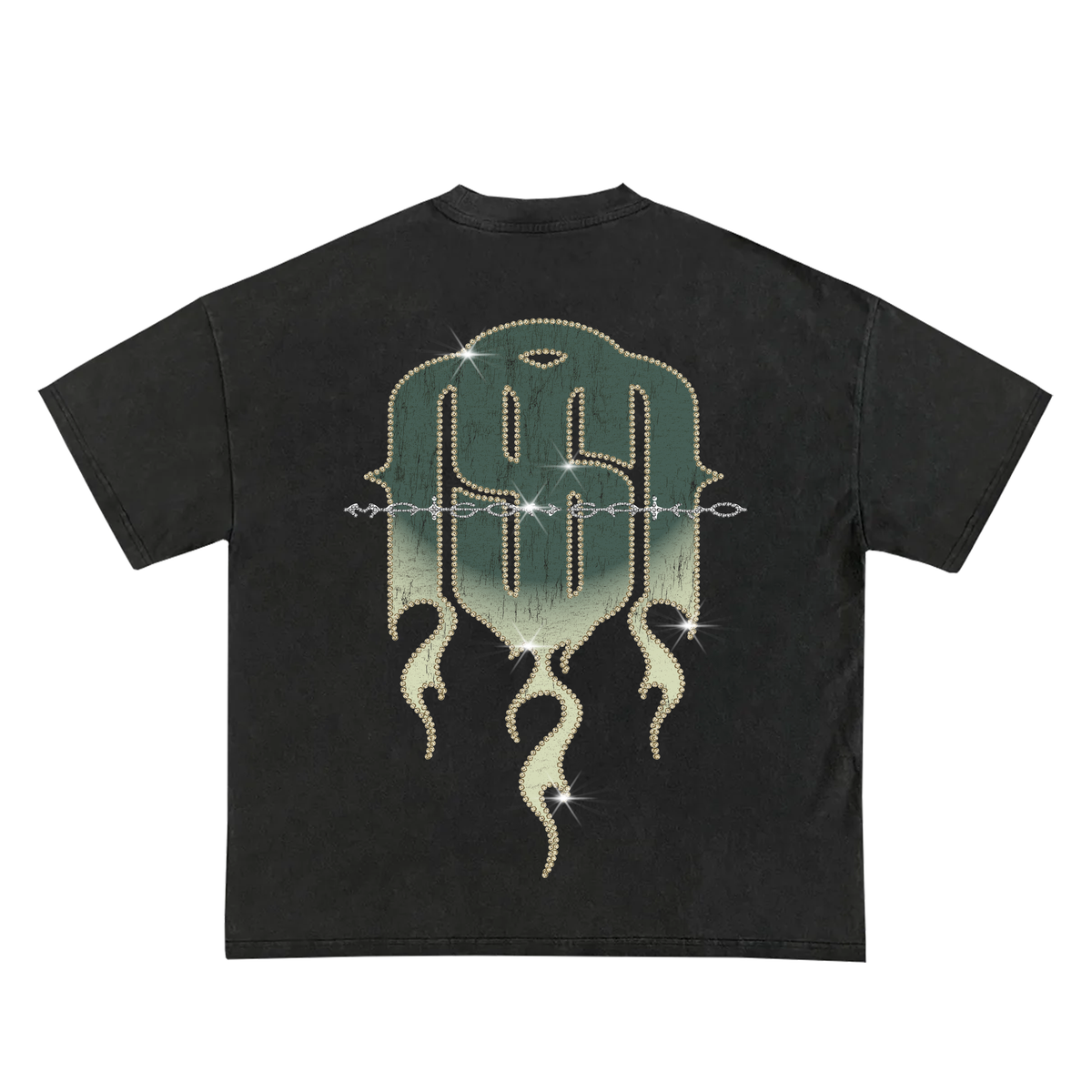 Maison Saiko Comic Book Ten Black Tee