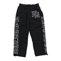 Mixed Emotion ME' Rhinestone Nylon Pants