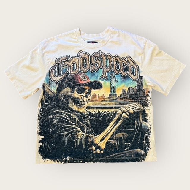 Godspeed "Sightseeing" Bone Wash T-Shirt