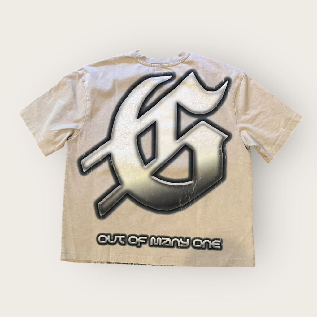 Godspeed "Sunken Liberty 2" Bone T-Shirt