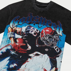 Godspeed "Endzone" Black Wash T-Shirt