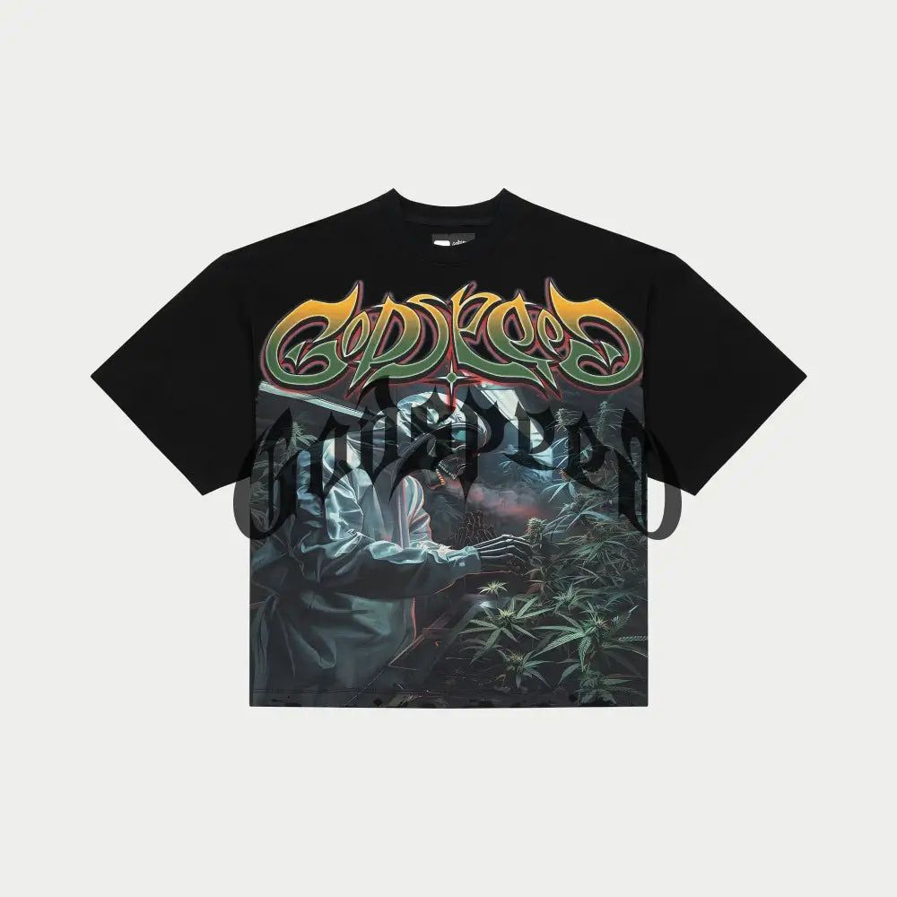 Godspeed "INDOOR " Black Ice T-Shirt