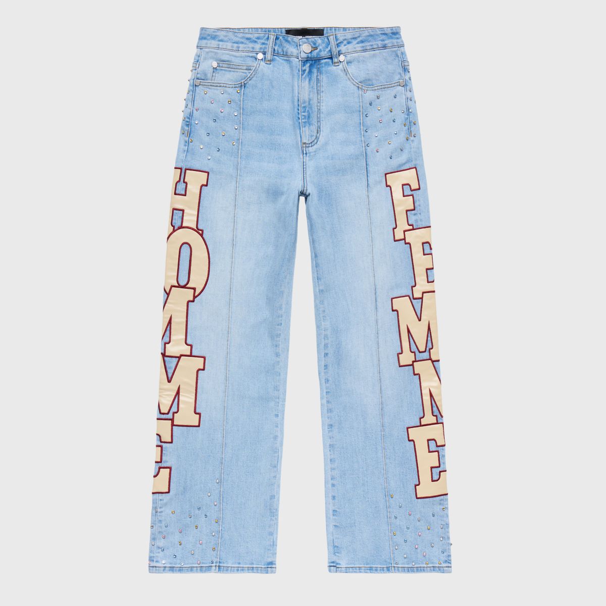 Homme Femme Superstar Denim Blue