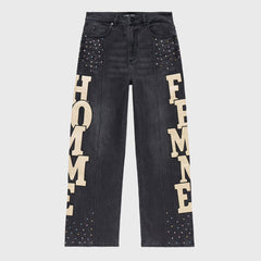Homme Femme Superstar Denim Black