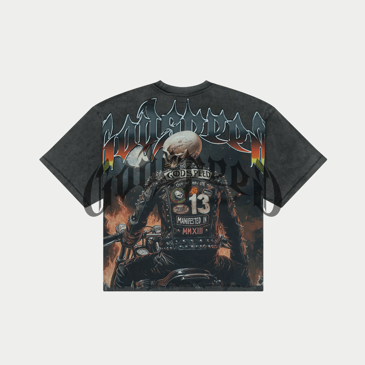 Godspeed "Biker Nation" (Grey Wash)