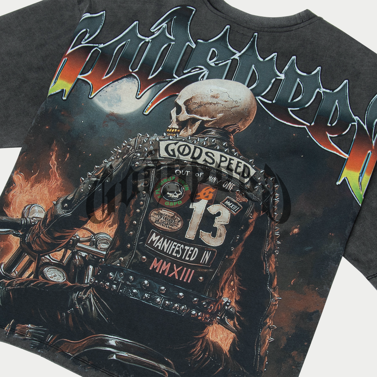 Godspeed "Biker Nation" (Grey Wash)