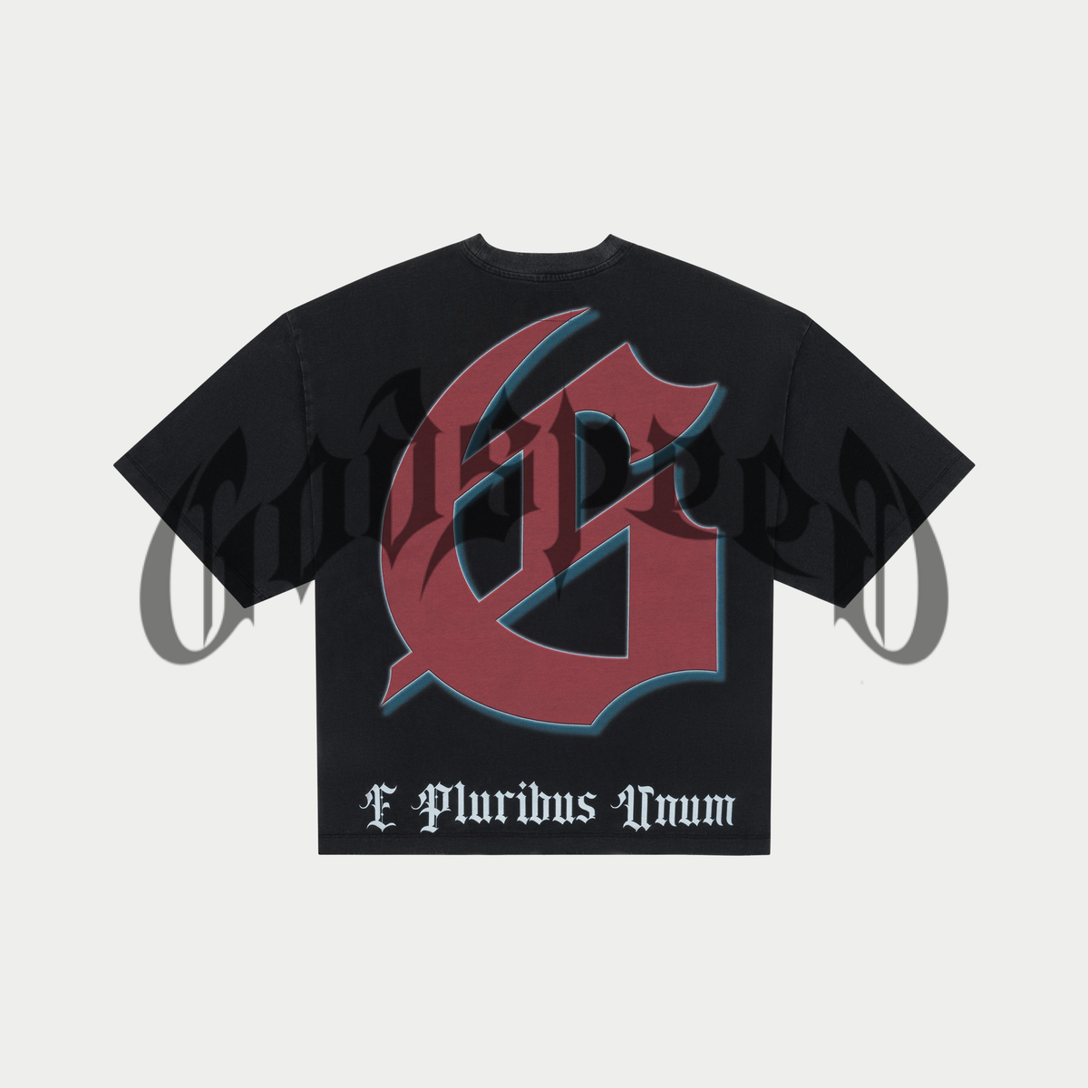 Godspeed "Checkmate" Black Wash Tee