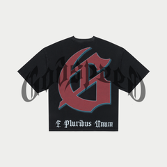 Godspeed "Checkmate" Black Wash Tee