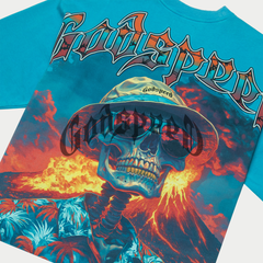 Godspeed Natural Disaster Panther Blue Tee
