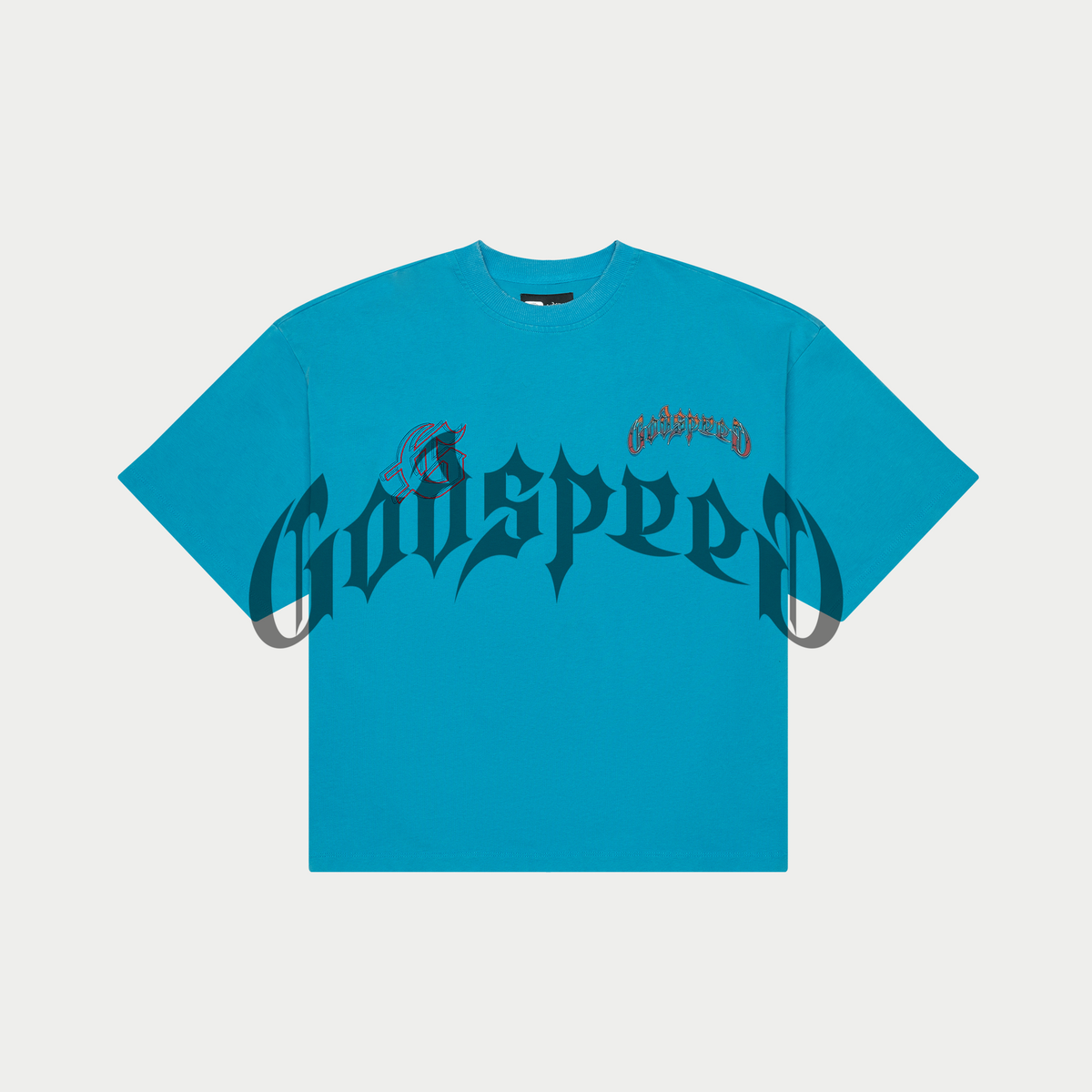 Godspeed Natural Disaster Panther Blue Tee