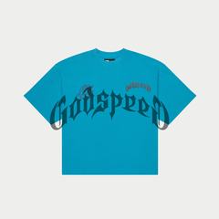 Godspeed Natural Disaster Panther Blue Tee