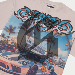 Godspeed Car Meet Miami Stone Wash Tee