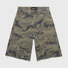 Homme Femme SHADOW CAMO GEMSTONE SHORTS