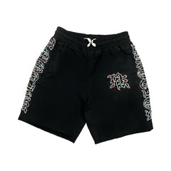 “ME" Rhinestone Nylon Shorts
