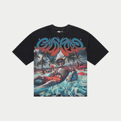 Godspeed Pool Party Black Tee