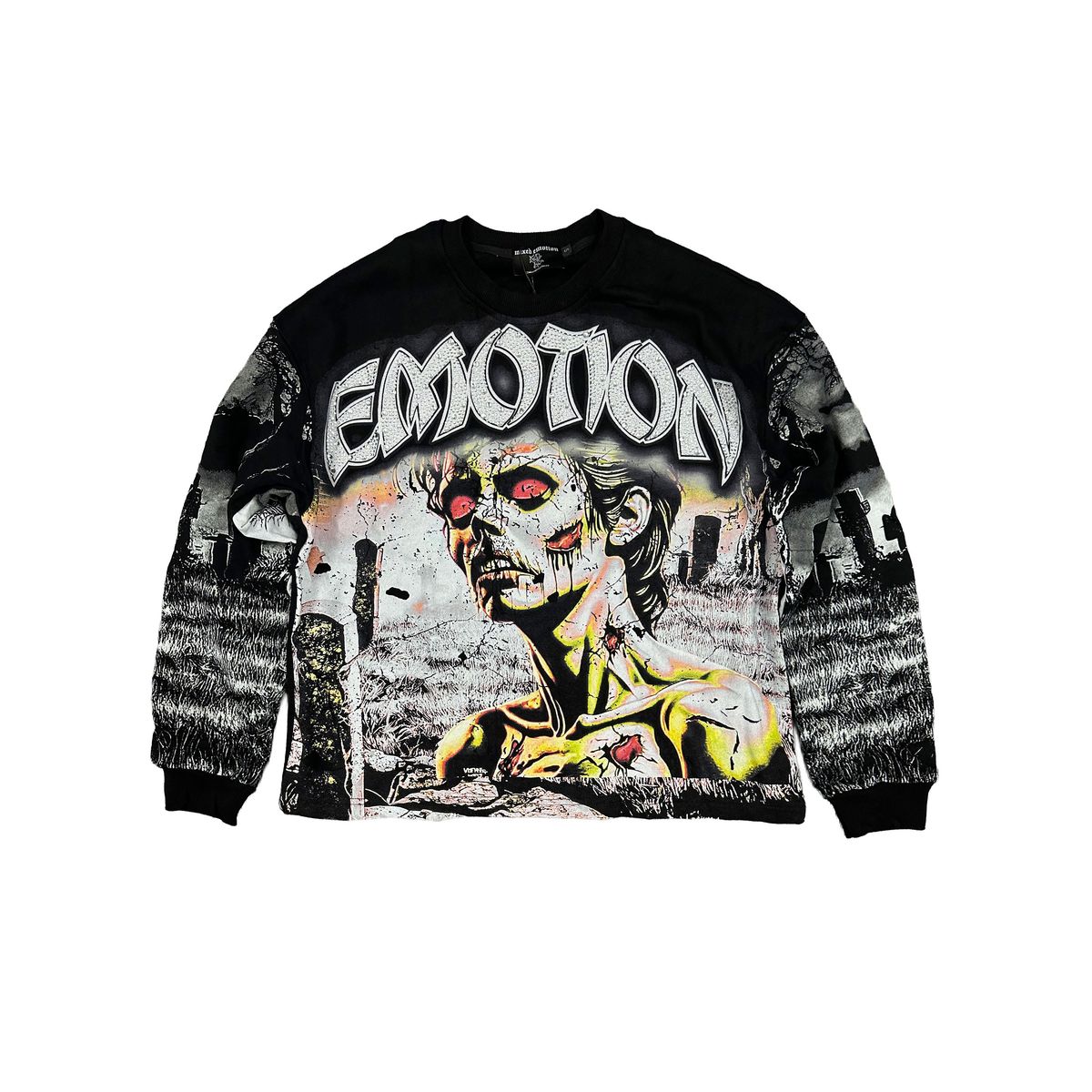 Mixed Emotion Emotion ‘Tombstone’ Long-sleeve
