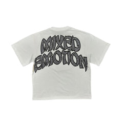 Mixed Emotion White “Arch Angel” Tee