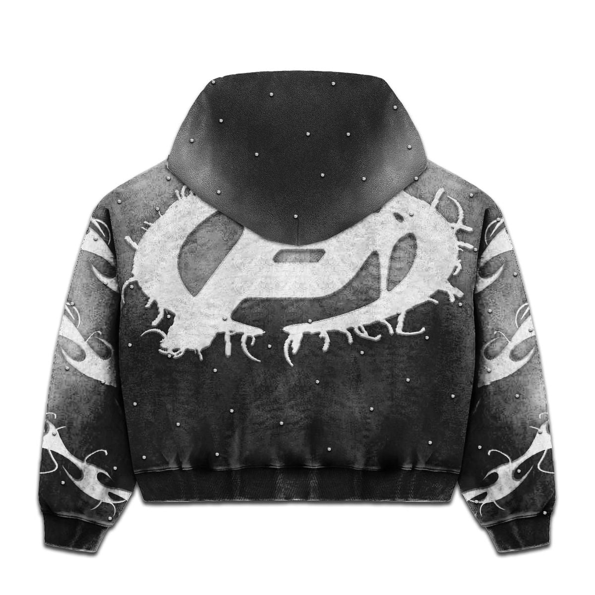 Prestige Black Flames Hoodie