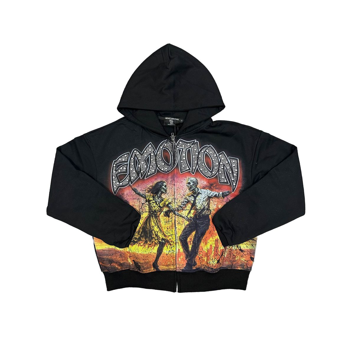 Mixed Emotion ‘Last Dance’ Rhinestone Hoodie