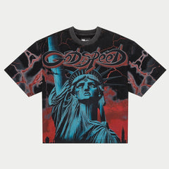 Godspeed Voltage T-Shirt LA Red