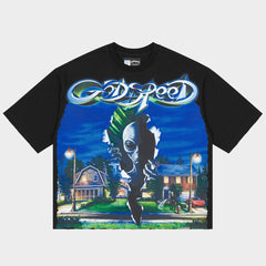 Godspeed Neighborhood Watch T-Shirt Black