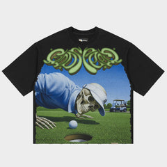 Godspeed Green Reaper T-Shirt Black Wash